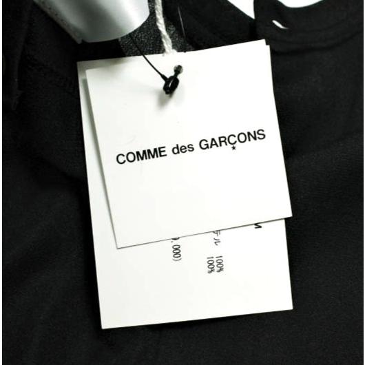 新品 tao COMME des GARCONS タオ コムデギャルソン 25SS チュールトップス TO-T021 M BLACK Tricot 定価42,900円 ティアード ブラウス |  | 03