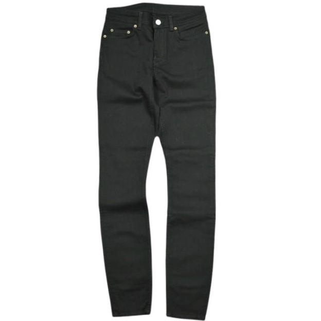 新品 Acne Studios アクネストゥディオズ Climb Stay Black スーパーストレッチ スキニーデニムパンツ 25 ブラック 定価36,300円 ジーンズ | 