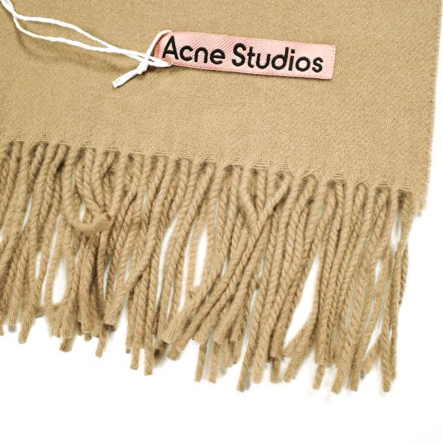 新品 Acne Studios アクネストゥディオズ イタリア製 CANADA NEW フリンジウールマフラー CAMEL 大判サイズ ユニセックス g25043 |  | 05