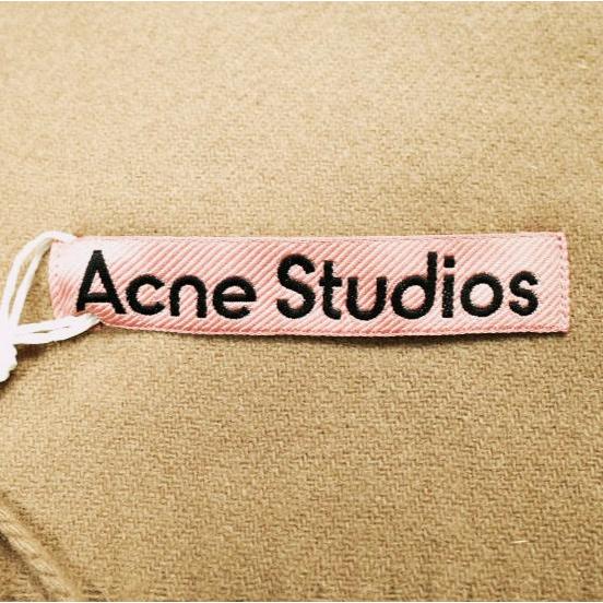 新品 Acne Studios アクネストゥディオズ イタリア製 CANADA NEW フリンジウールマフラー CAMEL 大判サイズ ユニセックス g25045 |  | 04