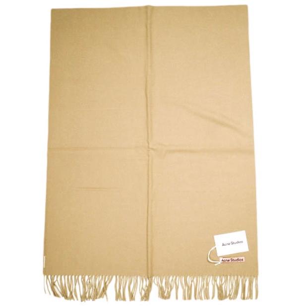 新品 Acne Studios アクネストゥディオズ イタリア製 CANADA NEW フリンジウールマフラー CAMEL 大判サイズ ユニセックス g25046 |  | 01
