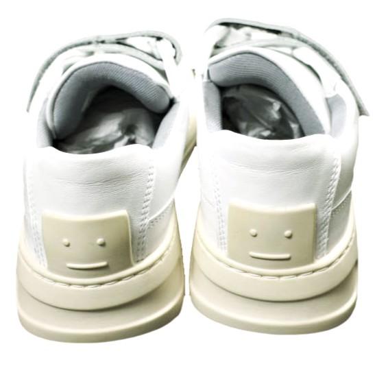 新品 Acne Studios アクネストゥディオズ イタリア製 Steffey Friend ベルクロストラップスニーカー 37(24cm) WHITE 定価80,300円 シューズ |  | 03