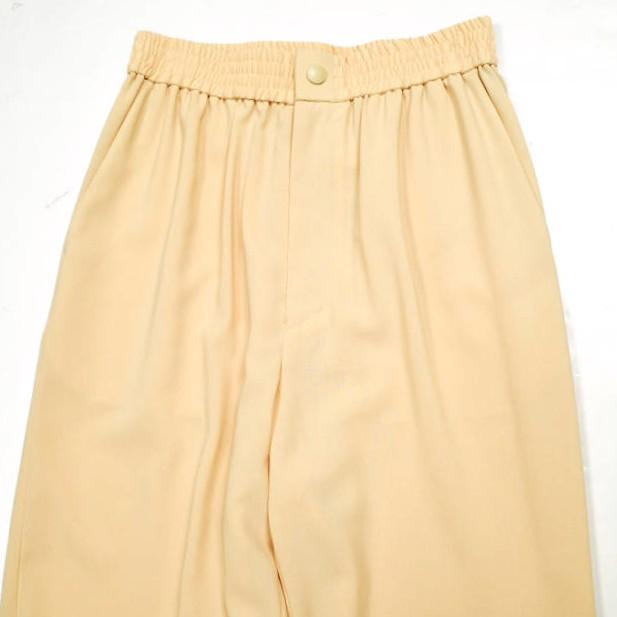 新品 HYKE ハイク 23SS 日本製 STRETCH TAPERED PANTS ストレッチテーパードパンツ 231 - 13182 1(S) CREAM イージー ボトムス g25052 |  | 03