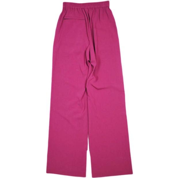 新品 HYKE ハイク 23SS 日本製 STRECH WIDE LEG PANTS ストレッチワイドレグパンツ 231 - 13190 1(S) PLUM イージー ボトムス g25053 |  | 01