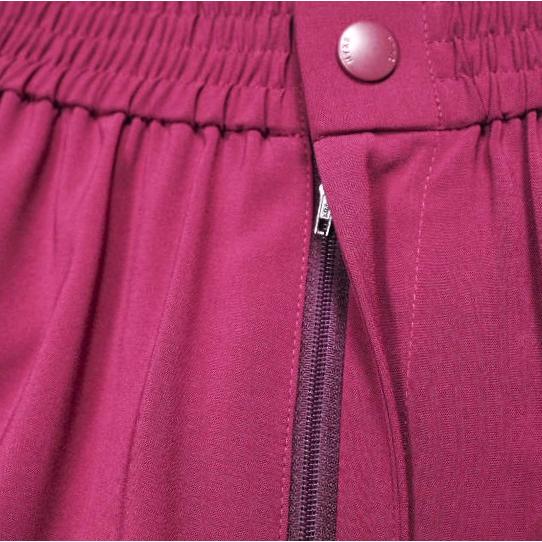 新品 HYKE ハイク 23SS 日本製 STRECH WIDE LEG PANTS ストレッチワイドレグパンツ 231 - 13190 1(S) PLUM イージー ボトムス g25053 |  | 05