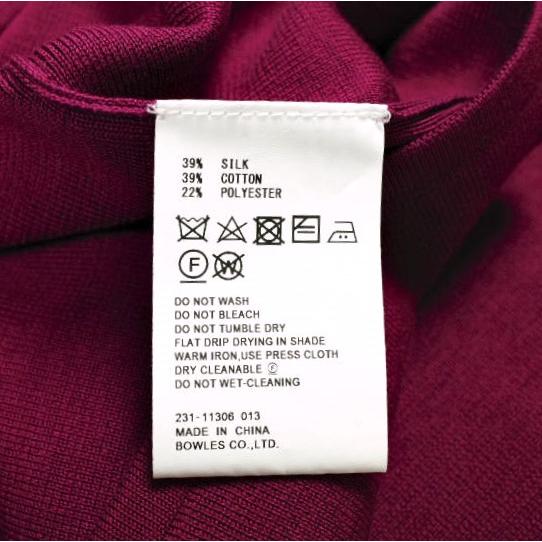 新品 HYKE ハイク 23SS S/C/P HALF SLEEVE SWEATER ハーフスリーブニット 231 - 11306 1(S) PLUM セーター トップス g25056 |  | 07