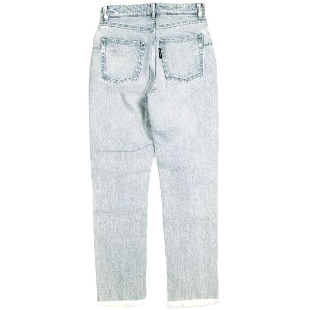 新品 PHOTOCOPIEU フォトコピュー 24SS STRAIGHT-LEG CROPPED JEANS - DANTE カットオフストレッチデニムパンツ 241DNT 34 定価46,200円 |  | 01