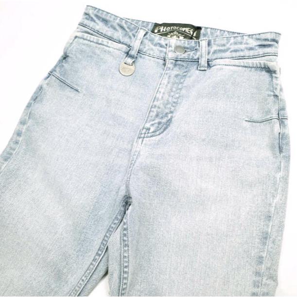 新品 PHOTOCOPIEU フォトコピュー 24SS STRAIGHT-LEG CROPPED JEANS - DANTE カットオフストレッチデニムパンツ 241DNT 34 定価46,200円 |  | 05