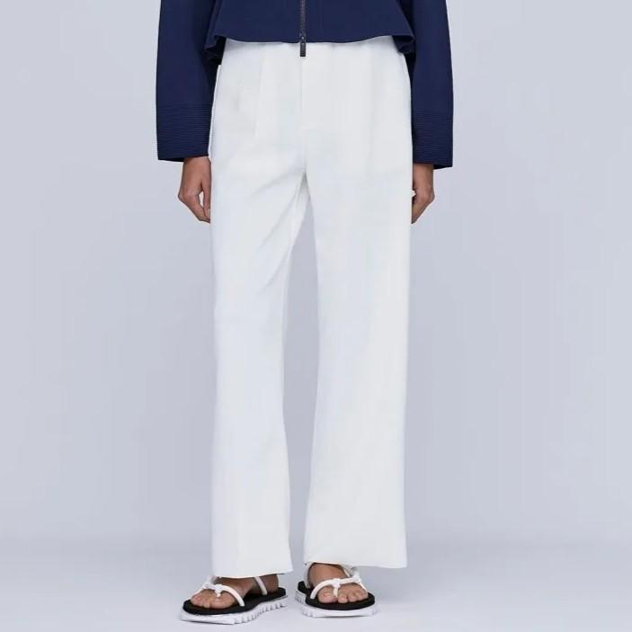 新品 CFCL シーエフシーエル 25SS 日本製 SOFT MILAN SEMI WIDE PANTS セミワイドパンツ CF009KF022 1 WHITE イッセイミヤケ 定価69,300円 |  | 02