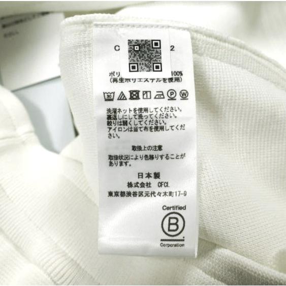 新品 CFCL シーエフシーエル 25SS 日本製 SOFT MILAN SEMI WIDE PANTS セミワイドパンツ CF009KF022 1 WHITE イッセイミヤケ 定価69,300円 |  | 08