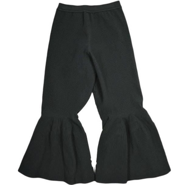 新品 CFCL シーエフシーエル 25SS 日本製 HYPHA BELL BOTTOM PANTS ベルボトムパンツ CF009KF122 Free BLACK イッセイミヤケ 定価99,000円 |  | 01