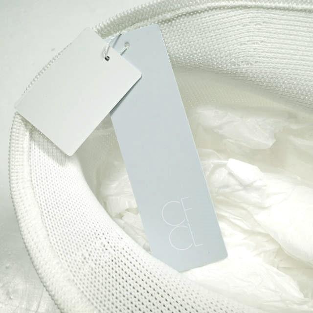 新品 CFCL シーエフシーエル 25SS MESH KNIT ASYMMETRIC HAT メッシュニットアシンメトリックハット CF009AI094 WHITE イッセイミヤケ |  | 06