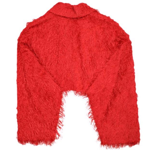 新品 CLANE クラネ 24SS FRINGE SHORT JACKET フリンジショートジャケット 16103-0422 1 RED 定価41,800円 アウター g25078 |  | 01