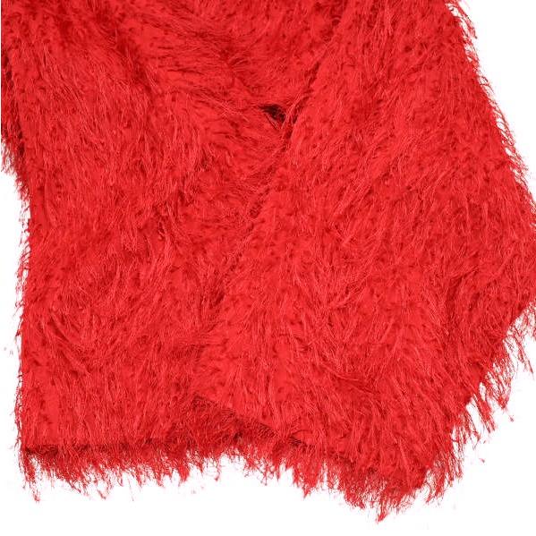 CLANE クラネ 24SS FRINGE SHORT JACKET フリンジショートジャケット 16103-0422 1 RED 定価41,800円 アウター【新古品】【中古】【CLANE】 新品 CLANE クラネ 24SS FRINGE SHORT JACKET フリンジショート