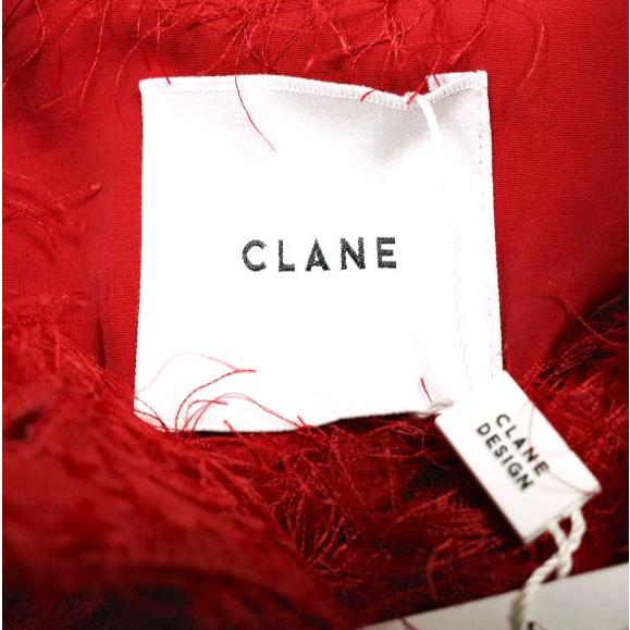 新品 CLANE クラネ 24SS FRINGE SHORT JACKET フリンジショートジャケット 16103-0422 1 RED 定価41,800円 アウター g25078 |  | 07
