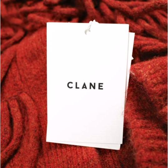 新品 CLANE クラネ 24AW W FACE FRINGE KNIT VEST ダブルフェイスフリンジニットベスト 17106-2082 1 ORANGE セーター 定価28,600円 g25079 |  | 03