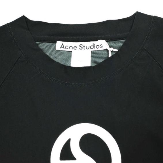 新品 Acne Studios アクネストゥディオズ 25SS LONG SLEEVE T-SHIRT LOGO テクニカルジャージー ロングスリーブTシャツ FN-MN-TSHI000629 S |  | 04