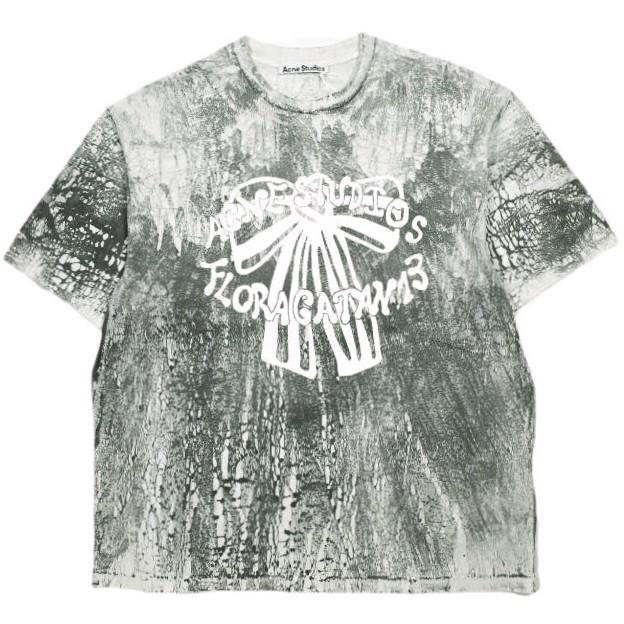 新品 Acne Studios アクネストゥディオズ 25SS PLASTER PRINT T-SHIRT プラスタープリントTシャツ FN-UX-TSHI000078 M 半袖 定価56,100円 | 