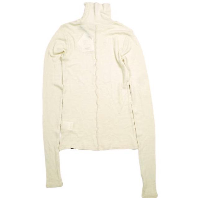 新品 PRANK PROJECT プランクプロジェクト 25AW Pure Merino Wool Turtleneck Top ピュアメリノウールタートルトップ 31252415102 IVORY |  | 01