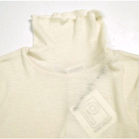 新品 PRANK PROJECT プランクプロジェクト 25AW Pure Merino Wool Turtleneck Top ピュアメリノウールタートルトップ 31252415102 IVORY |  | 04