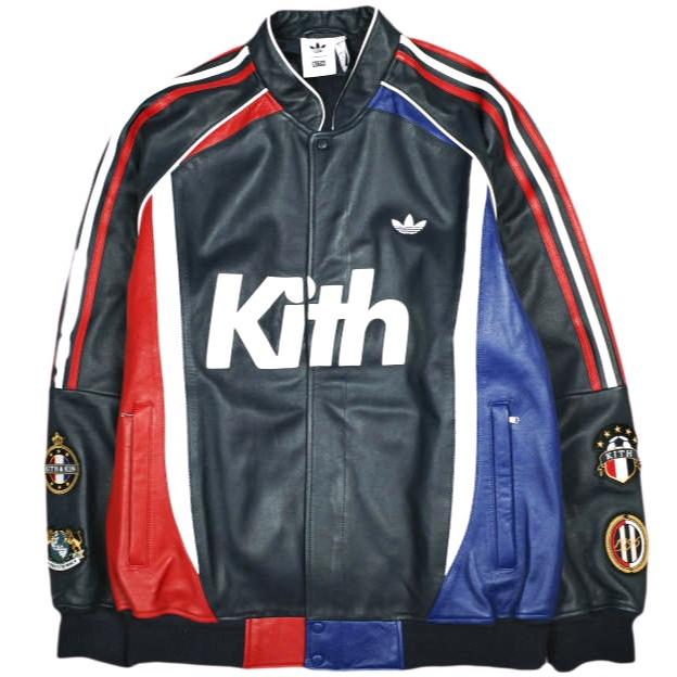 kith ジャケット ショート丈 KITH NYC x adidas キス アディダス 25SS 別注 Football Bomber Jacket
