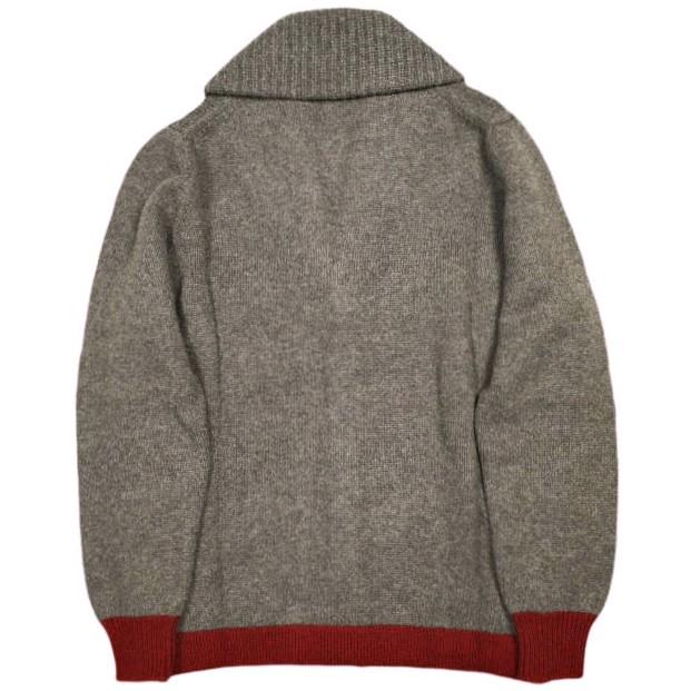 ARNYS PARIS アルニス イタリア製 ウールカシミヤ ショールカラーカーディガン 1113-343-1216 M Brown/Red ニット トップス g25111 |  | 01