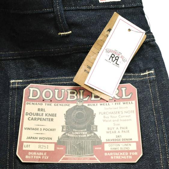 【希少】USA製 RRL セルビッチデニム 赤耳 W32 ダブルアールエル RRL ダブルアールエル アメリカ製 LIMITED EDITION STRAIGHT TAPER