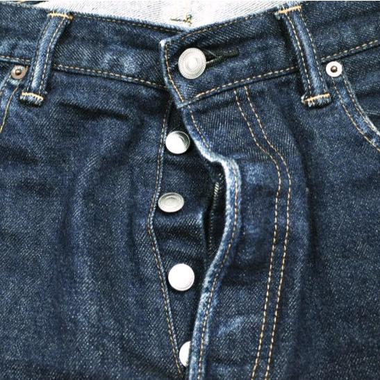 【未使用】A.PRESSE アプレッセ インディゴ ウォッシュドデニム パンツ A.PRESSE - Washed Denim Wide Pants(AP-4002)INDIGO | MARK