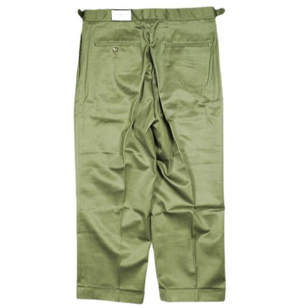 新品 BARRY BRICKEN バリーブリッケン アメリカ製 2プリーツツイルトラウザーズ BB-SK-5-SB 34 OLIVE チノ パンツ ボトムス g25131 |  | 01