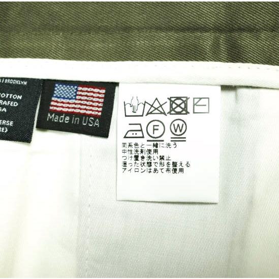 新品 BARRY BRICKEN バリーブリッケン アメリカ製 2プリーツツイルトラウザーズ BB-SK-5-SB 34 OLIVE チノ パンツ ボトムス g25131 |  | 09