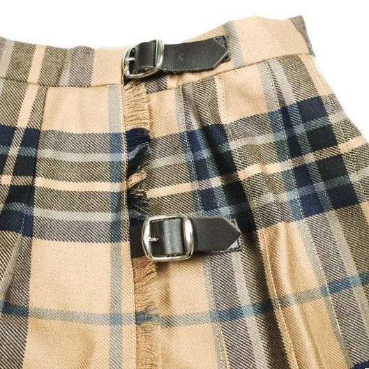 O'NEIL of DUBLIN オニールオブダブリン アイルランド製 CLASSIC REGLAR キルトスカート 64-27-0158-594 F/38 CAMEL ラップ チェック |  | 04