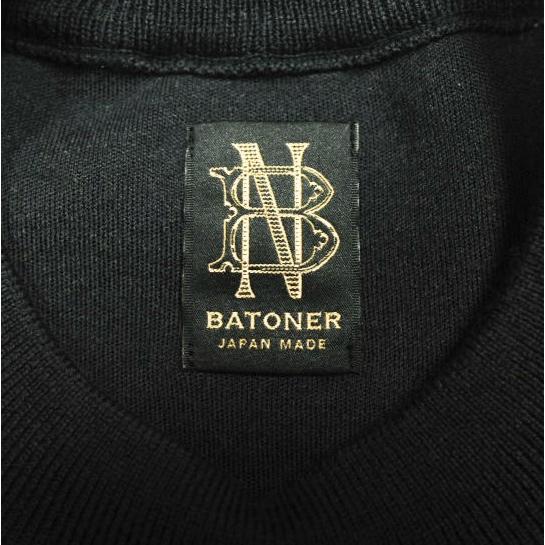 BATONER バトナー 24AW 32G SMOOTH WOOL CREW NECK KNIT 32ゲージスムースウールクルーネックニット BN-24FL-015 1 CHACOAL セーター |  | 02