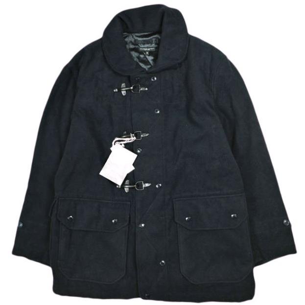 新品 Engineered Garments エンジニアードガーメンツ 22AW Short Duffle Jacket Fake Melton ショートダッフルジャケット S NAVY コート | 