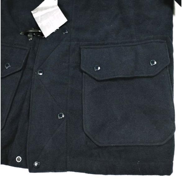 Engineered Garments エンジニアードガーメンツ 22AW アメリカ製 Short Duffle Jacket Fake Melton ショートダッフルジャケット フェイクメルトン S NAVY ファイヤーマン コート アウター【新古品】【中古】【Engineered Garments】 新品 Engineered Garments エンジニアードガーメンツ 22AW Short