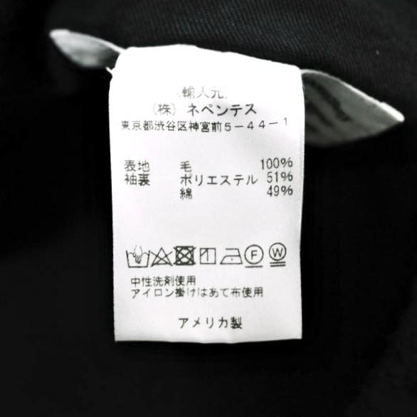 Engineered Garments エンジニアードガーメンツ Madison Parka - 20oz Melton マディソンパーカー 20オンスメルトン S BLACK フード コート |  | 07