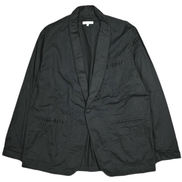 Engineered Garments x BEAMS PLUS エンジニアードガーメンツ 別注 シングルディナージャケット ハイカウントツイル S BLACK 1B SD | 