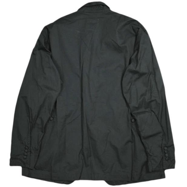 Engineered Garments x BEAMS PLUS エンジニアードガーメンツ 別注 シングルディナージャケット ハイカウントツイル S BLACK 1B SD |  | 01