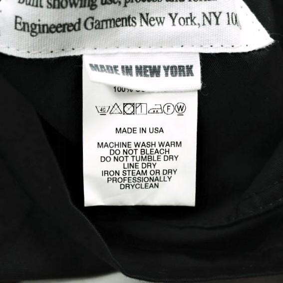 Engineered Garments x BEAMS PLUS エンジニアードガーメンツ 別注 シングルディナージャケット ハイカウントツイル S BLACK 1B SD |  | 07