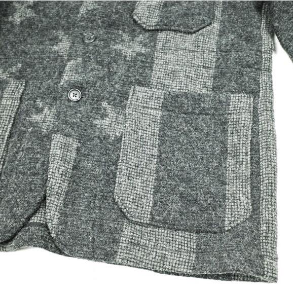 Engineered Garments x WOOLRICH エンジニアードガーメンツ ウールリッチ BENSON JACKET - Stars and Stripes ベンソンジャケット 星条旗 S |  | 03