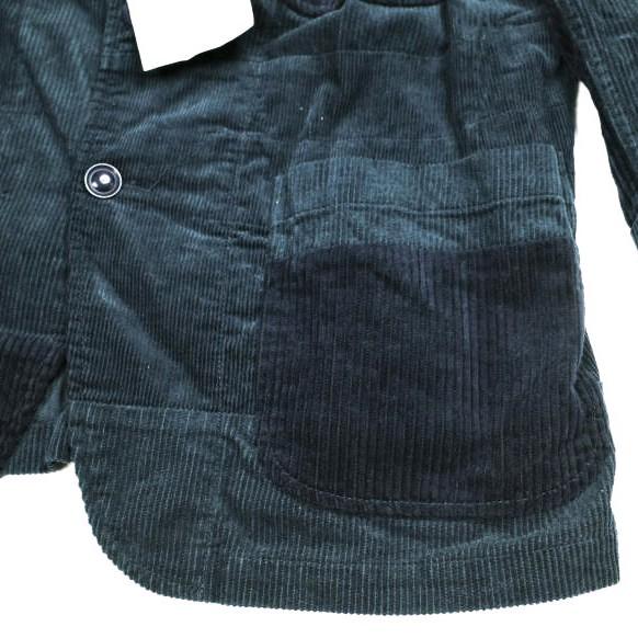 新品 Engineered Garments エンジニアードガーメンツ 19AW Bedford Jacket - 8W Corduroy ベッドフォードジャケット S Navy パッチワーク |  | 04