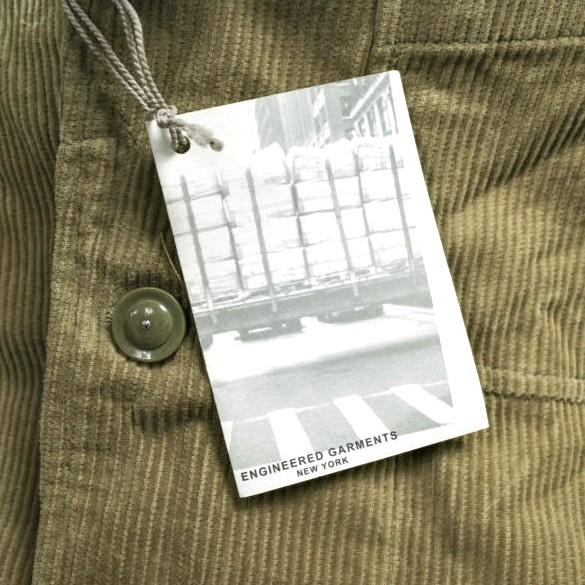 新品 Engineered Garments エンジニアードガーメンツ Bedford Jacket - 8W Corduroy コーデュロイ ベッドフォードジャケット S Khaki |  | 02