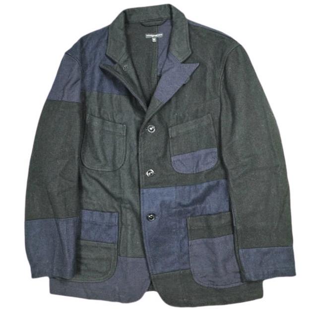 Engineered Garments エンジニアードガーメンツ Bedford Jacket 20oz Melton ベッドフォードジャケット 20オンスメルトン S Black/Navy | 