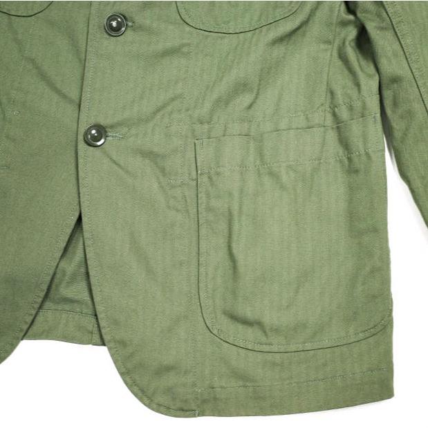 新品 Engineered Garments エンジニアードガーメンツ Bedford Jacket - HB Twill ベッドフォードジャケット ヘリンボーンツイル S Olive |  | 04