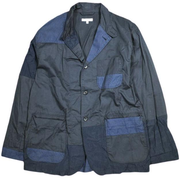 Engineered Garments エンジニアードガーメンツ Loiter Jacket - High Count Twill ロイタージャケット S Dk.Navy テーラード パッチワーク | 