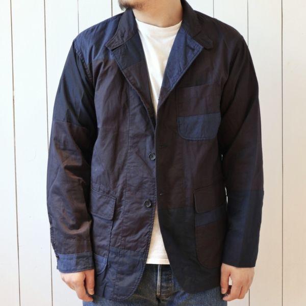 Engineered Garments エンジニアードガーメンツ Loiter Jacket - High Count Twill ロイタージャケット S Dk.Navy テーラード パッチワーク |  | 02
