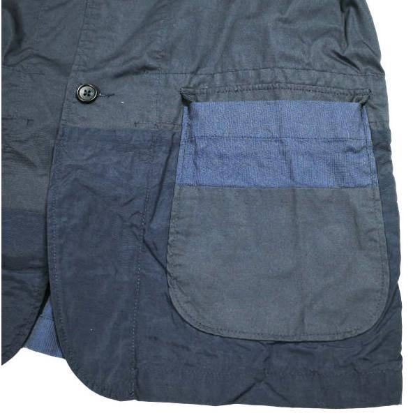 Engineered Garments エンジニアードガーメンツ Loiter Jacket - High Count Twill ロイタージャケット S Dk.Navy テーラード パッチワーク |  | 04