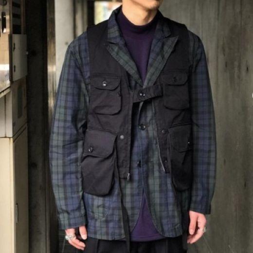 Engineered Garments エンジニアードガーメンツ 20SS NB Jacket - Nyco Cloth エヌビージャケット S Blackwatch ニュー ベッドフォード |  | 02