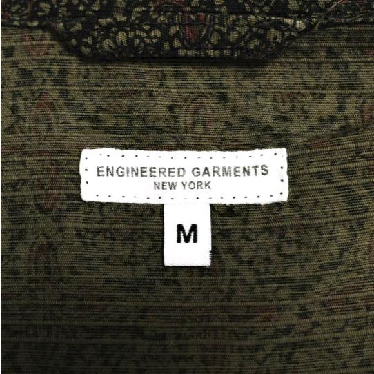 Engineered Garments エンジニアードガーメンツ Loiter Jacket - Java Cloth ロイタージャケット ジャバクロス M Olive Floral テーラード |  | 06