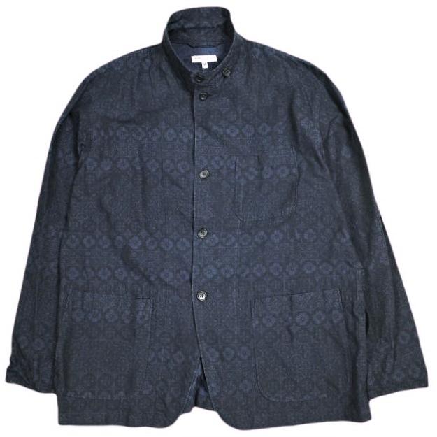Engineered Garments エンジニアードガーメンツ Loiter Jacket - Floral Jacquard ロイタージャケット フローラルジャガード M Navy | 