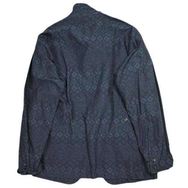 Engineered Garments エンジニアードガーメンツ Loiter Jacket - Floral Jacquard ロイタージャケット フローラルジャガード M Navy |  | 01